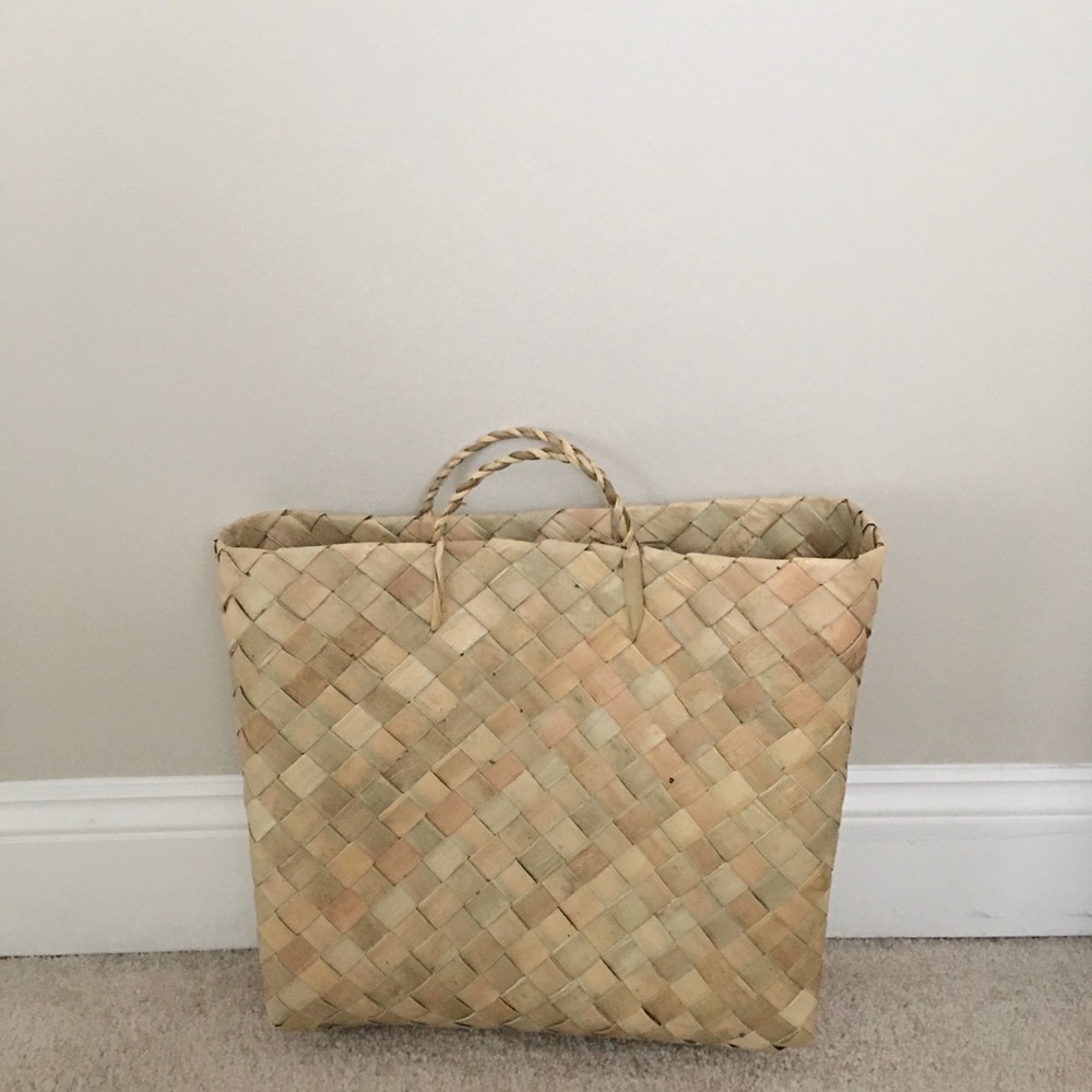 Handwoven Bamboo Bag from the Philippines
